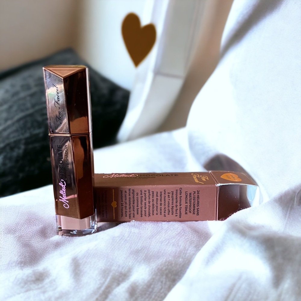 💎 Too Faced Melted Chocolate 24 Hour Liquid Matte Eyeshadow Warm and Fudgy NIB